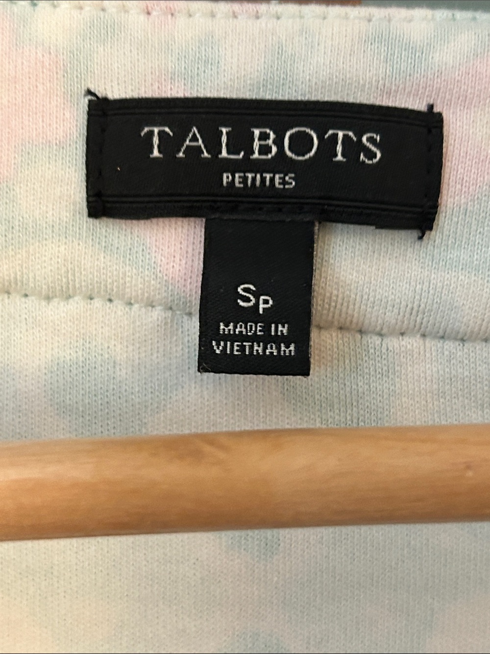 Talbots Pink & Turquoise Sleeveless Mosaic V-Neck Shift Dress - Picture 2 of 13